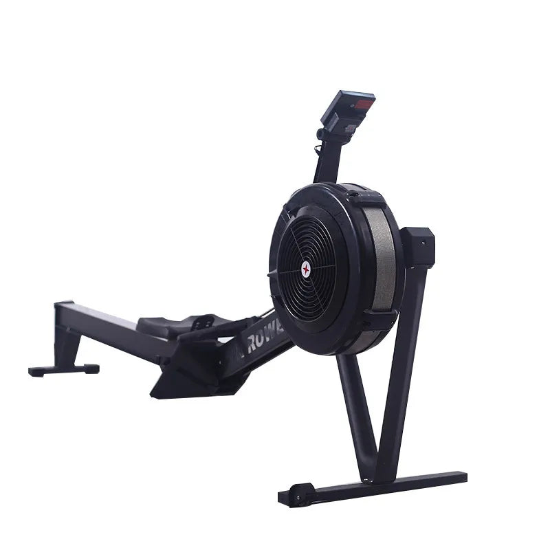 Row Machine Air Indoor Rower Foldable and Movable Home Fitness Equipment Wind Resistance Gym Sports