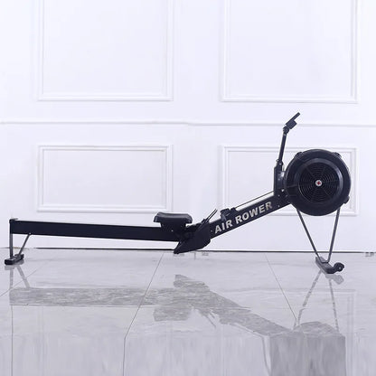 Row Machine Air Indoor Rower Foldable and Movable Home Fitness Equipment Wind Resistance Gym Sports