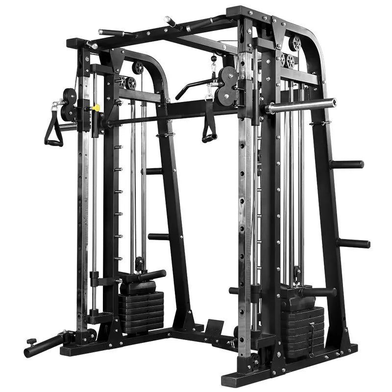 Smith Machine Commercial Strength Comprehensive Training Equipment Set Combination Multifunctional Gantry