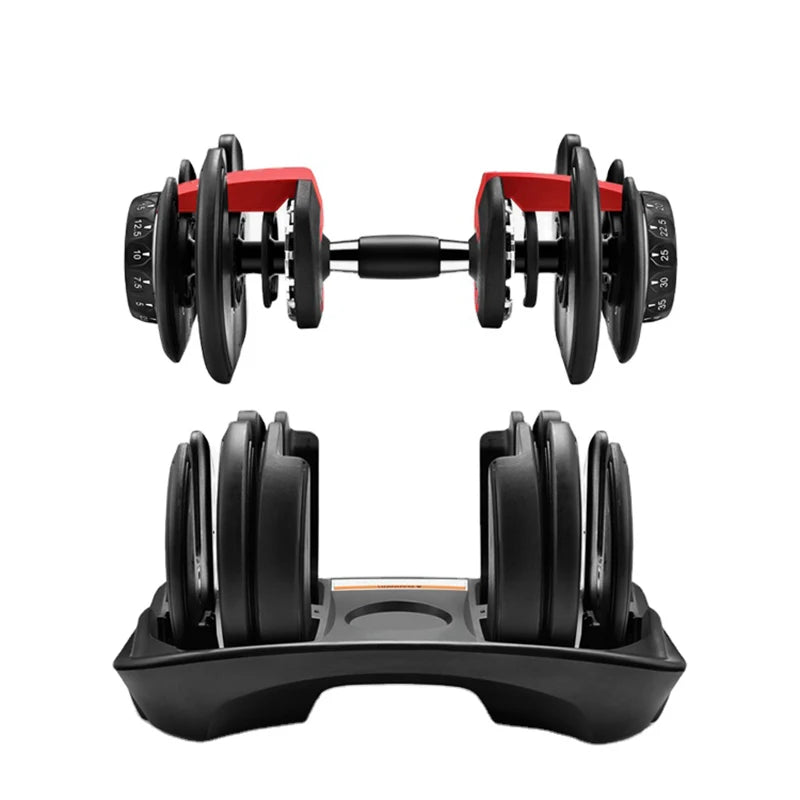 Adjustable Dumbbell 40kg With Stand (pair)