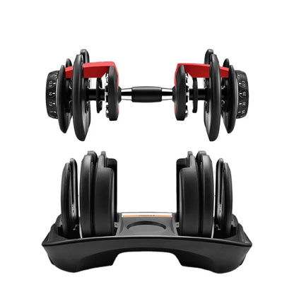 Adjustable Dumbbell 40kg With Stand (pair)