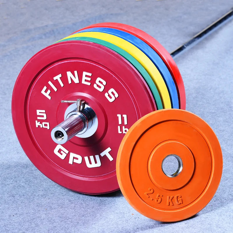 100Kg Bumper Plate Set