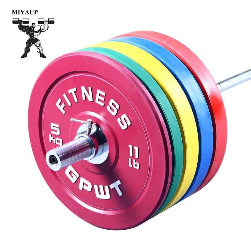 100Kg Bumper Plate Set